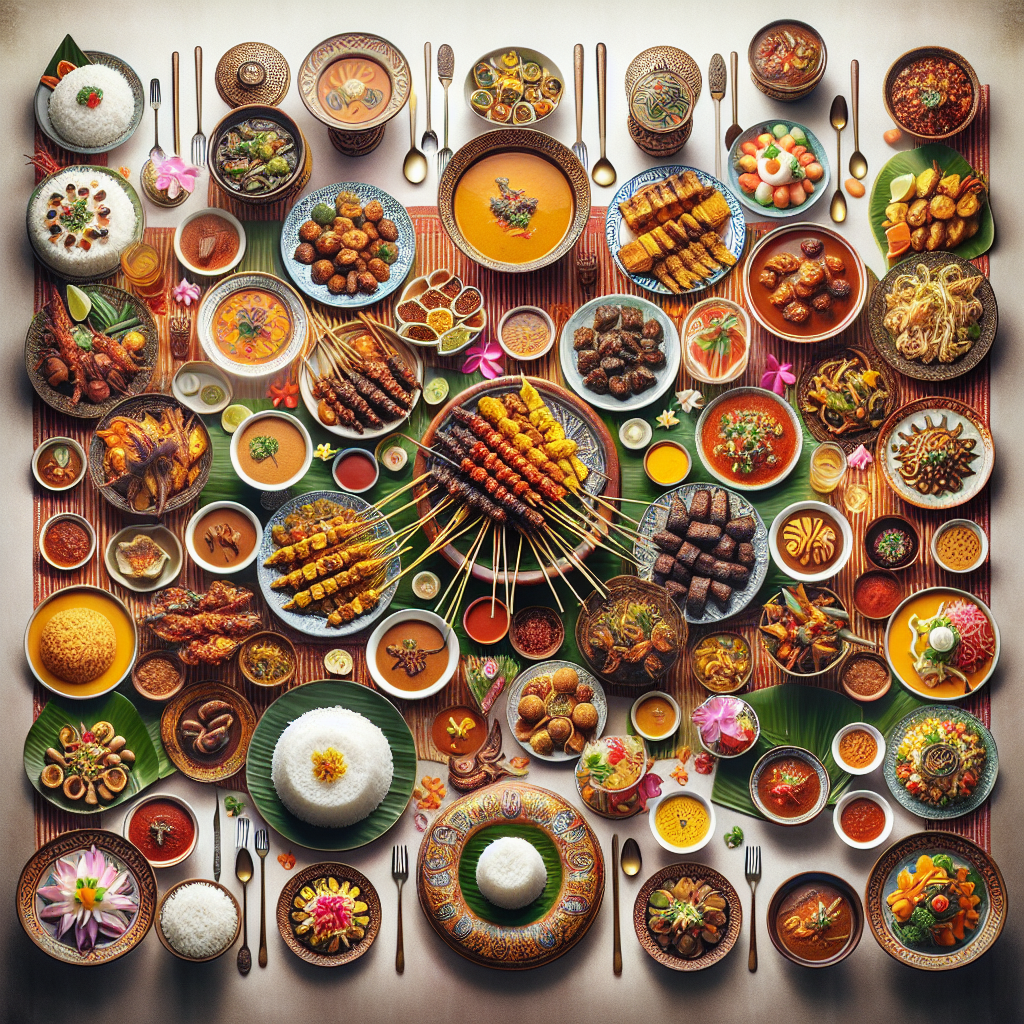 Delicious Indonesian Cuisine Captured: A Visual Feast